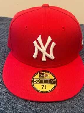 New Era Red New York Yankees Fitted Cap